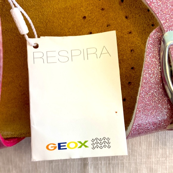 BNWT Geox ADRIEL J028MC Girls Sandals (Made in Spain) - Pink - Size 34 (3) - Picture 5 of 5